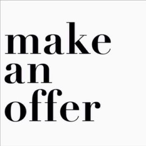 Feel free to make offers!!